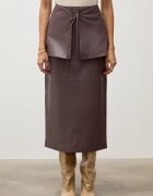 Answear.LAB пола от кожа виолетова