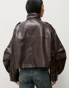 Answear.LAB преходно яке дамско от имитация на кожа кафяво
