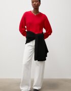 Answear.LAB пуловер дамски от мериносова вълна червен