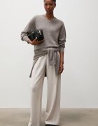 Answear.LAB пуловер дамски от мериносова вълна кафяв