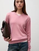 Answear.LAB пуловер дамски от мериносова вълна розов