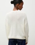 Answear.LAB пуловер дамски с добавена вълна бял