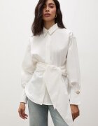 Answear.LAB риза дамска от памук бежова