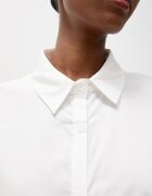 Answear.LAB риза дамска от памук бяла с изчистена шарка