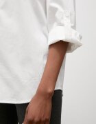 Answear.LAB риза дамска от памук бяла с изчистена шарка