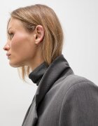 Answear.LAB сако с едноредно закопчаване дамско с вискоза сиво