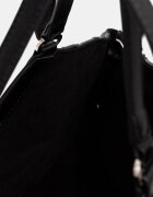 Answear.LAB шопинг чанта дамска от имитация на кожа черна