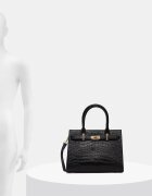 Answear.LAB Шопинг чанта дамска от кожа черна
