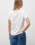 Answear.LAB тениска basic дамска от памук с еластан бяла