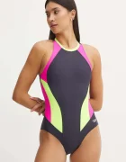 Aqua Speed Цял бански Nina в черно с меки чашки