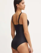 Aqua Speed Цял бански Olivia в черно с подплатена чашка
