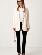 ARMANI EXCHANGE блуза с дълги ръкави дамска от памук бяла XW002761 AF23954