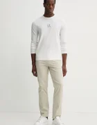 ARMANI EXCHANGE блуза с дълги ръкави мъжка от памук бяла XM000364 AF12308