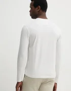 ARMANI EXCHANGE блуза с дълги ръкави мъжка от памук бяла XM000364 AF12308