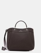 ARMANI EXCHANGE чанта дамска от имитация на кожа кафява 942910 CC783