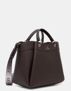 ARMANI EXCHANGE чанта дамска от имитация на кожа кафява 942910 CC783