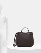 ARMANI EXCHANGE чанта дамска от имитация на кожа кафява 942910 CC783