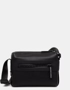 ARMANI EXCHANGE чанта през рамо мъжка от имитация на кожа черна XM003168 AF26679