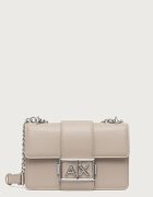 ARMANI EXCHANGE чанта с регулируема дръжка дамска от имитация на кожа бежова XW000071 AF12039