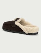 ARMANI EXCHANGE чехли дамски от велур кафяви XW003096 AF27450 M6444