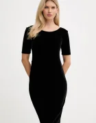 ARMANI EXCHANGE Кадифена рокля