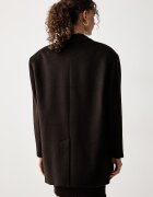 ARMANI EXCHANGE късо палто дамско с добавена вълна кафяво XW003139 AF26076