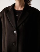 ARMANI EXCHANGE късо палто дамско с добавена вълна кафяво XW003139 AF26076