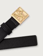 ARMANI EXCHANGE колан дамски от имитация на кожа черен XW002223 AF19895