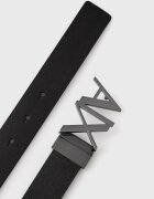 ARMANI EXCHANGE Кожен колан с две лица мъжки в черно 951017 CC505