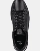 ARMANI EXCHANGE Кожени маратонки в черно XM000141 AF11912 UC001