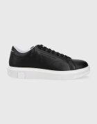 ARMANI EXCHANGE Кожени маратонки в черно XUX123 XV534 00002