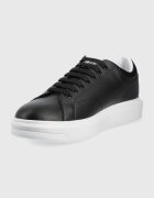 ARMANI EXCHANGE Кожени маратонки в черно XUX123 XV534 00002