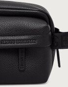 ARMANI EXCHANGE козметична чанта мъжка от имитация на кожа черна XM003230 AF26651