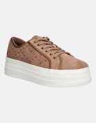 ARMANI EXCHANGE маратонки дамски от велур кафяви XW003070 AF27079 U6120