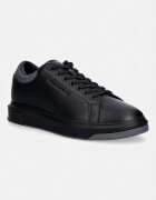 ARMANI EXCHANGE маратонки мъжки от кожа сиви XUX123 XV534 MC694