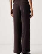 ARMANI EXCHANGE официален панталон дамски кафяв с висока талия XW002496 AF16148