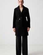 ARMANI EXCHANGE палто дамско с вълна черно XW001431 AF16206
