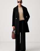 ARMANI EXCHANGE палто дамско с вълна черно XW001431 AF16206