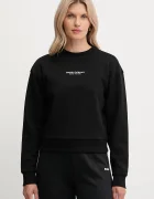 ARMANI EXCHANGE Памучен суичър в черно с принт XW001451 AF10830