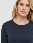 ARMANI EXCHANGE Памучна блуза с дълги ръкави