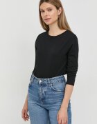 ARMANI EXCHANGE Памучна блуза с дълги ръкави