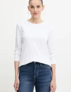 ARMANI EXCHANGE Памучна блуза с дълги ръкави