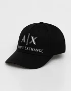 ARMANI EXCHANGE Памучна шапка с козирка