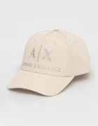 ARMANI EXCHANGE Памучна шапка с козирка