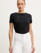 ARMANI EXCHANGE Памучна тениска дамска в черно XW002294 AF17172