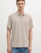 ARMANI EXCHANGE Памучна тениска с яка