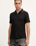 ARMANI EXCHANGE Памучна тениска с яка