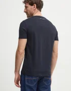 ARMANI EXCHANGE Памучна тениска в тъмносиньо с принт 8NZTCK Z8H4Z