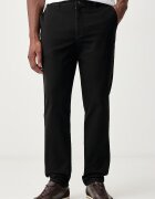 ARMANI EXCHANGE панталон чино мъжки от памук с еластан черен със стандартна талия XM003500 AF28321