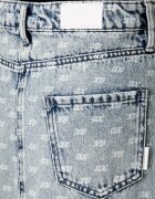 ARMANI EXCHANGE пола от деним синя с износен ефект XW002754 AF25777